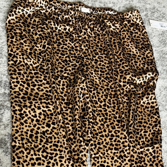 NWT A New Day Leopard Print Pajama Pants Size 1X - Picture 5 of 7